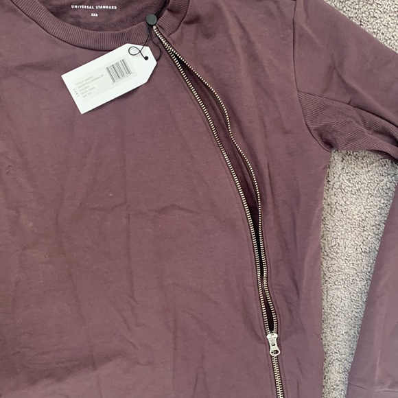 Universal Standard Meridian Zip Pullover size 3XS - Picture 6 of 7